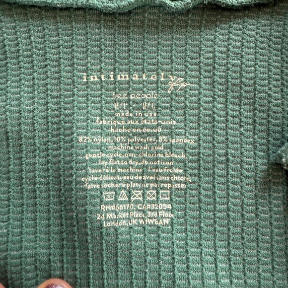 Free People intimately Clean Slate layering top NWT - Picture 3 of 4